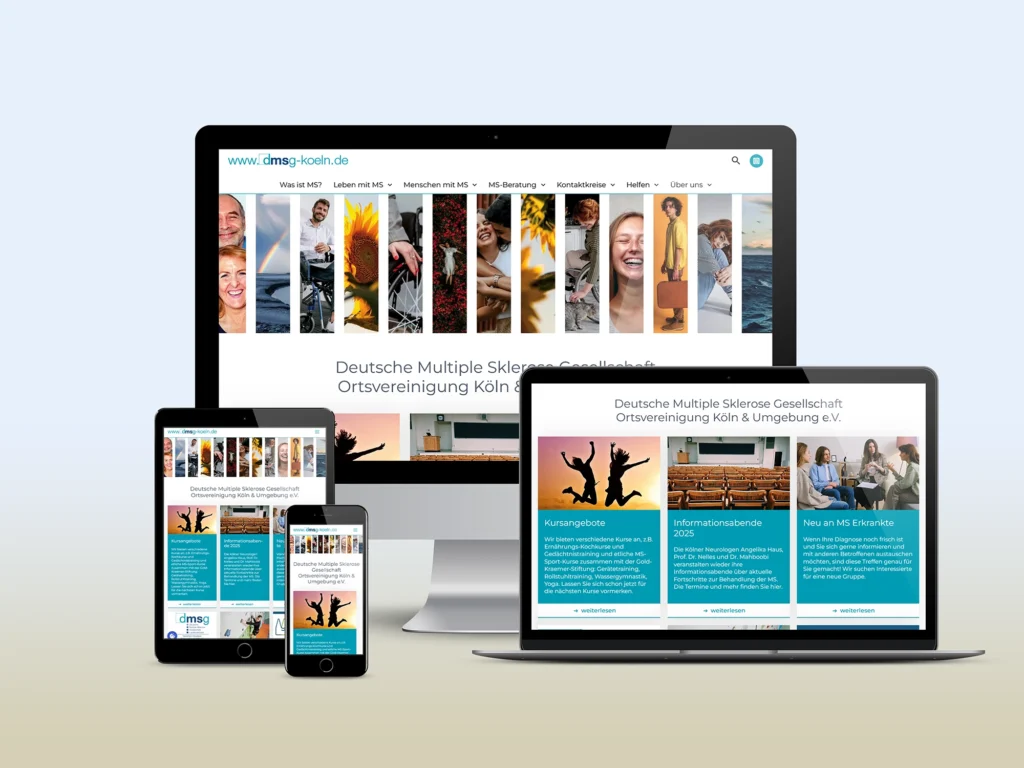 Webauftritt · Wordpress | DMSG