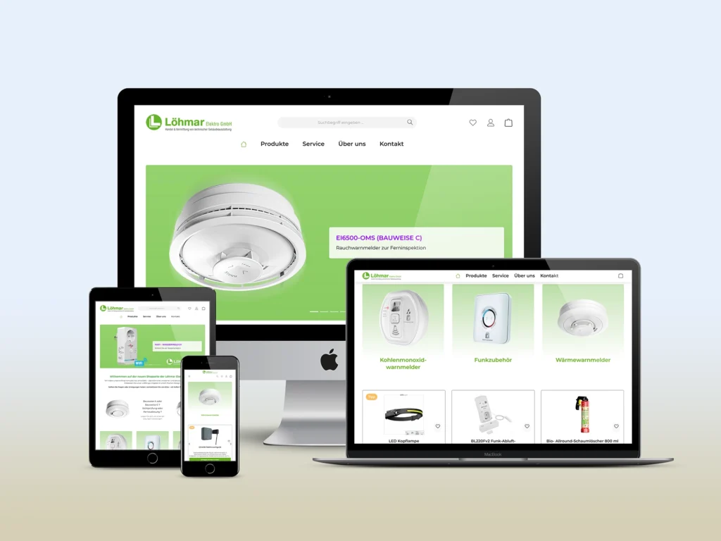 E-Commerce · Shopware · B2B Online-Shop | Löhmar Elektro GmbH
